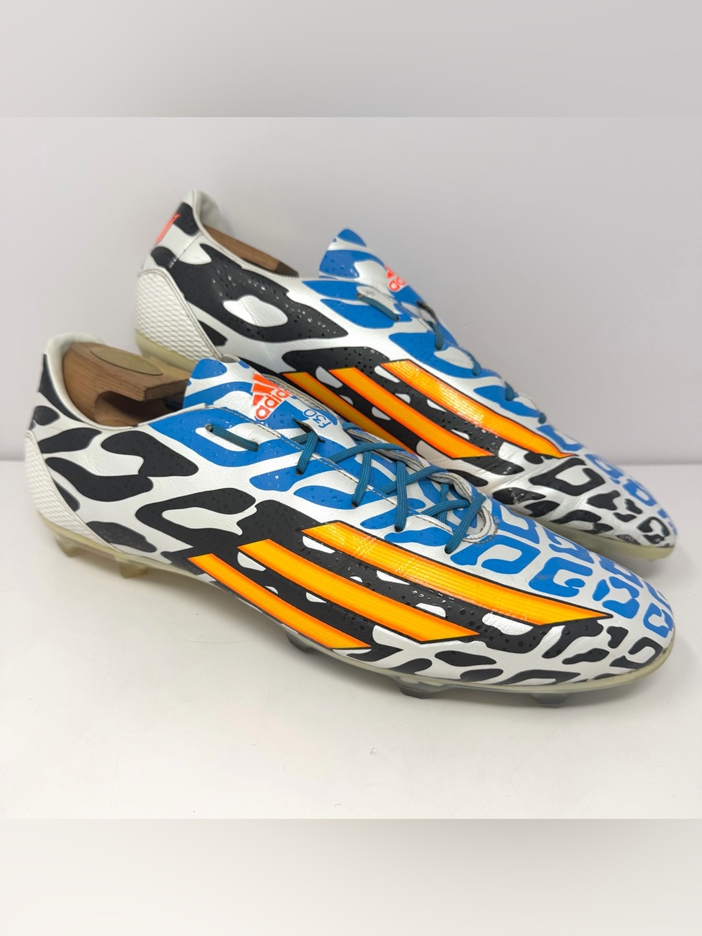 Adidas Men’s F30 FG Messi World Cup 2014 Argentina Battle Soccer Cleats Sz 13